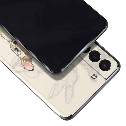 Disney Bambi Sketched Portrait Galaxy S21 Plus 5G Skin